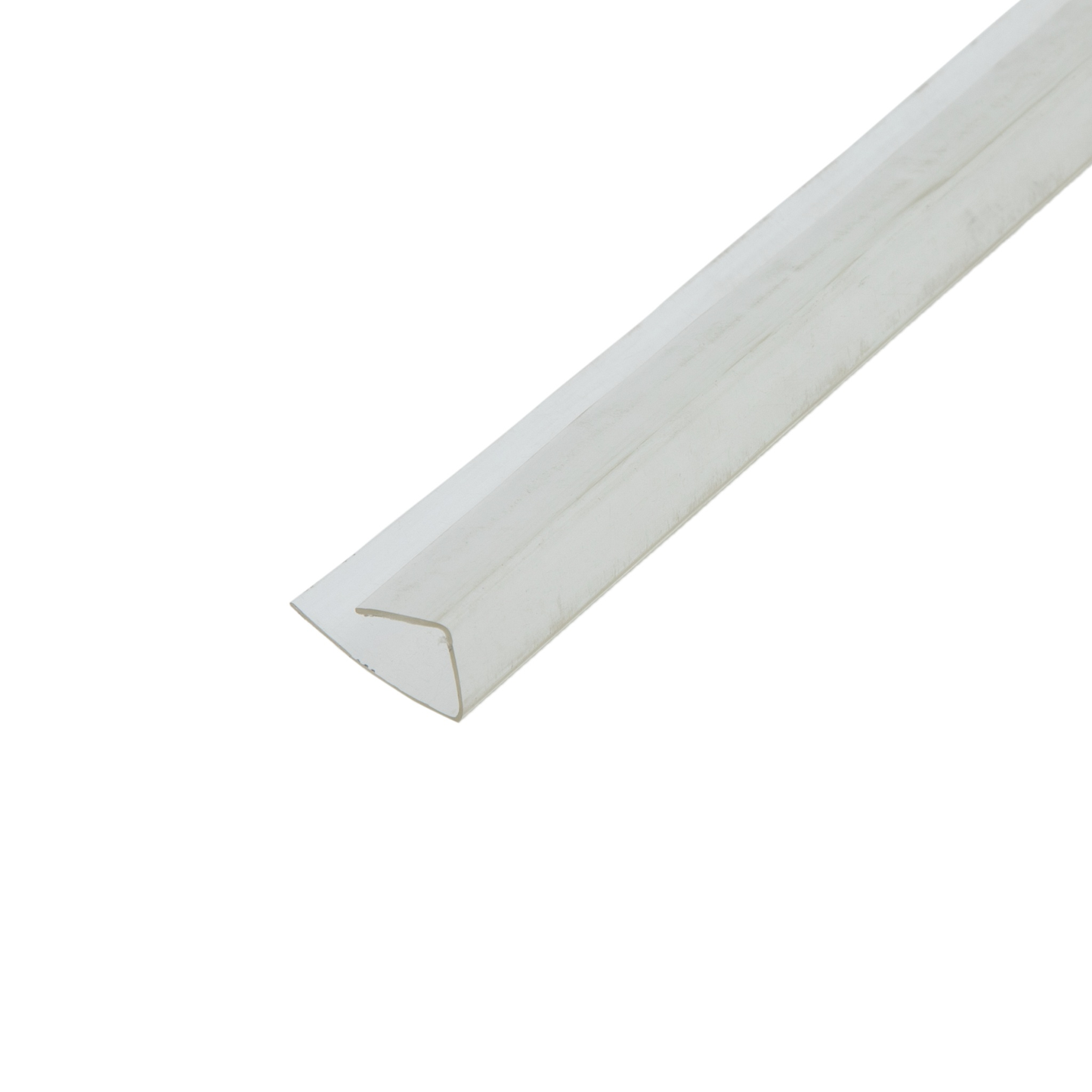 Plastic U Shape 6.0m in Clear