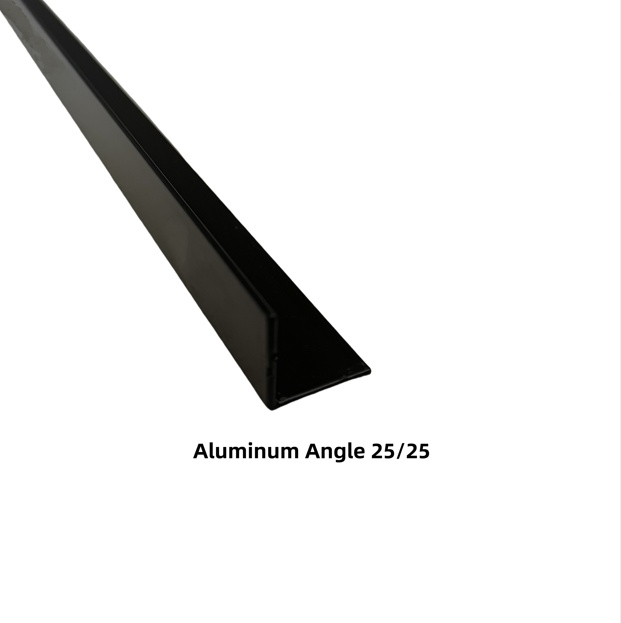 Aluminum Anlge 25/25 Black