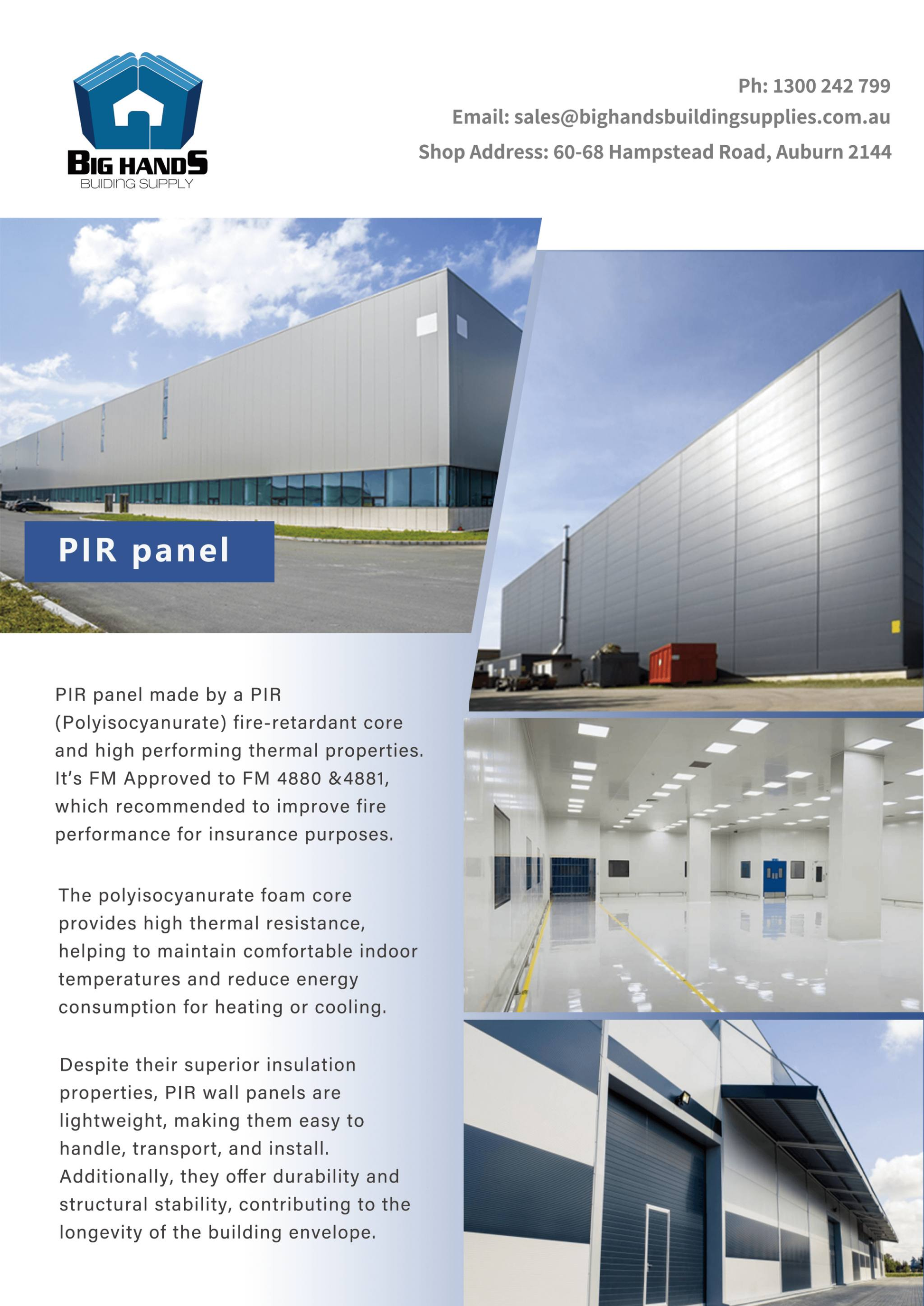 PIR Wall Panel