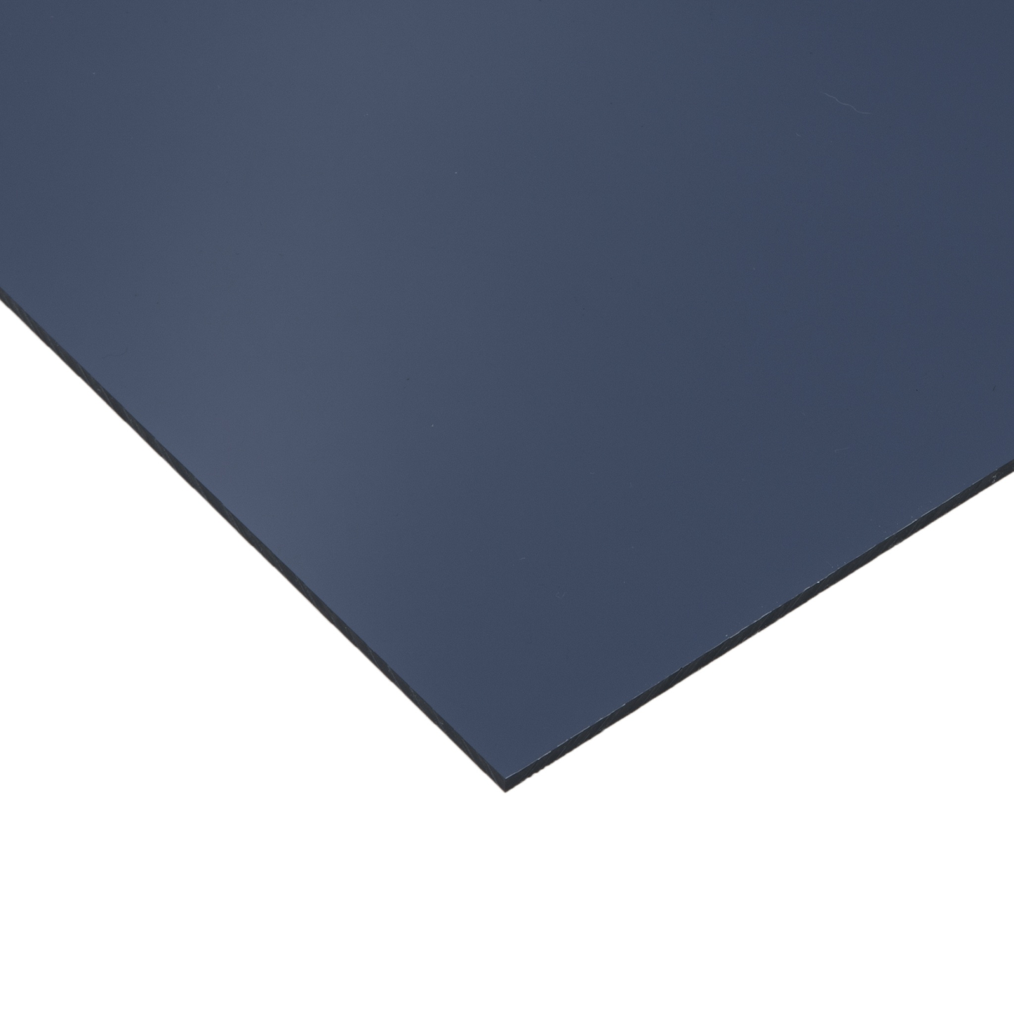 Solid Polycarbonate Sheet Blue Grey